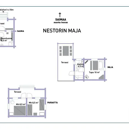 Шале Nestorin Maja Пуумала